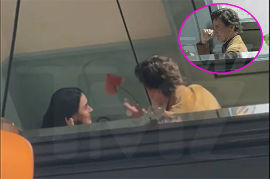 Katy Perry cenando con Justin Trudeau