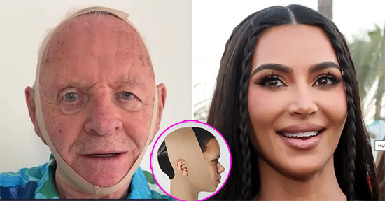 Anthony Hopkins revive a Hannibal Lecter con la nueva faja facial de SKIMS