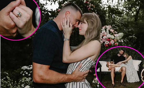 Taylor Swift comprometida con Travis Kelce!!!