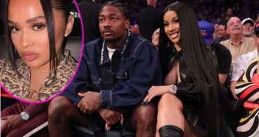 Cardi B embarazada de su novio Stefon Digg acusado de tener un baby con otra