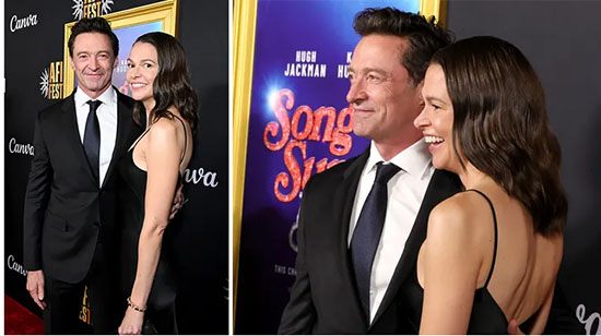 Hugh Jackman y Sutton Foster debutan en la red carpet Hugh Jackman y Sutton Foster debutan en la red carpet