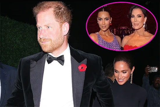 El escándalo de las fotos de Harry y Meghan molestó a las Kardashians!! KRAMA!!!!