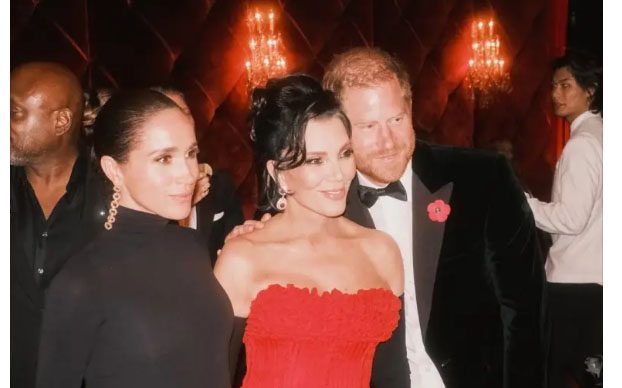 Kris Jenner y Kim K borran fotos con Meghan y Harry Kris Jenner y Kim K borran fotos con Meghan y Harry