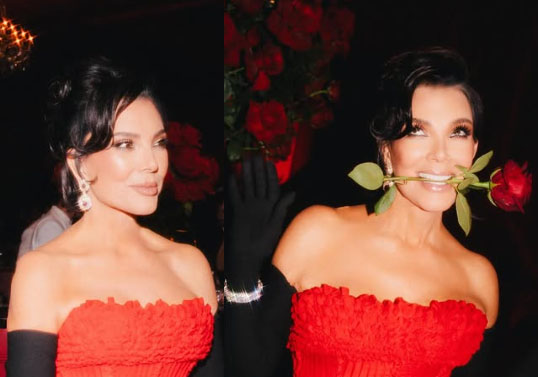 Kris Jenner celebró sus 70s a lo James Bond