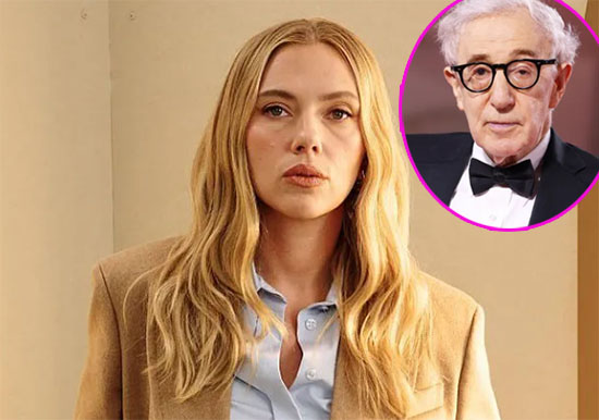 Scarlett Johansson defendió su apoyo a Woody Allen y lo mantiene Scarlett Johansson defendió su apoyo a Woody Allen y lo mantiene