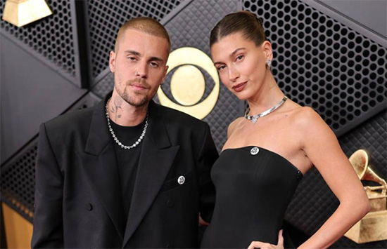 Justin Bieber ignora a Hailey Bieber en Los Grammys