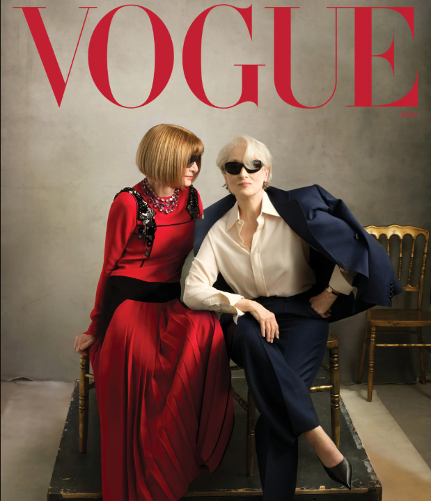 Las Diablas Anna Wintour y Meryl Streep para Vogue