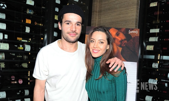 Aubrey Plaza embarazada de su pareja Christopher Abbott