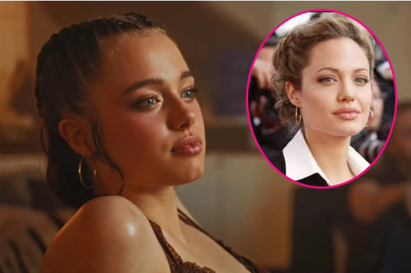 Shiloh Jolie en el video musical de Dayoung luce igual a Angelina