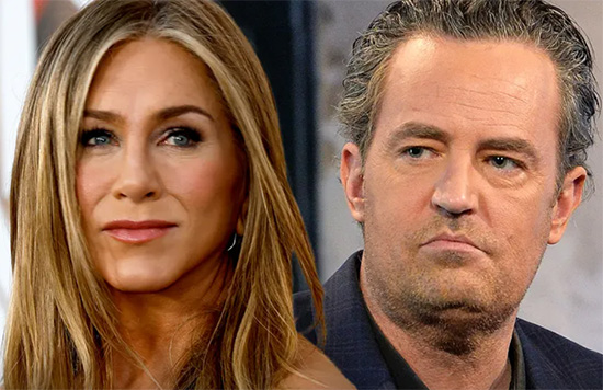 La carta que Jennifer Aniston le escribió a Matthew Perry 