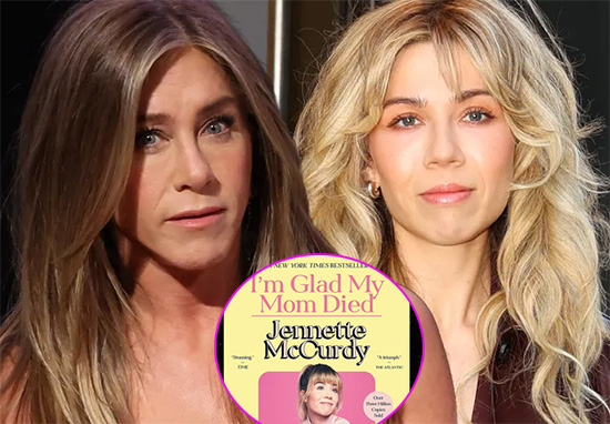 Jennifer Aniston fuera de la serie de Jeannette McCurdy 