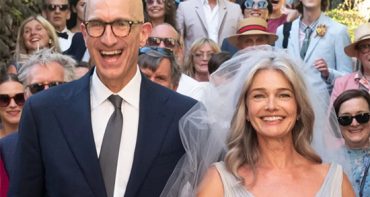 El vestido de novia de Paulina Porizkova en su boda en Italia