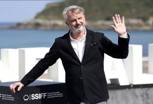 Sam Neill fotografiado en 2019