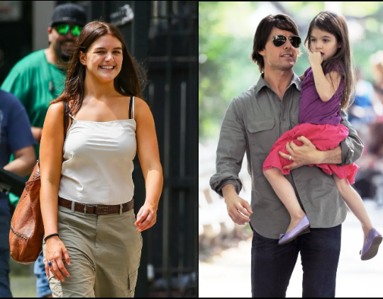 Suri Cruise se quitó el apellido de su papá Tom Cruise 
