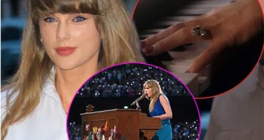 El anillo de boda de Taylor Swift se robó el show
