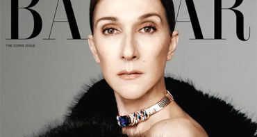 Celine Dion en la portada de Harper’s Bazaar