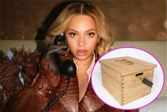 Beyonce acusada de avara por vender caja vacía por casi mil dolaretos